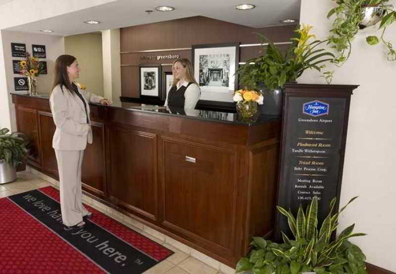 Hampton Inn Greensboro Airport Inreriör bild